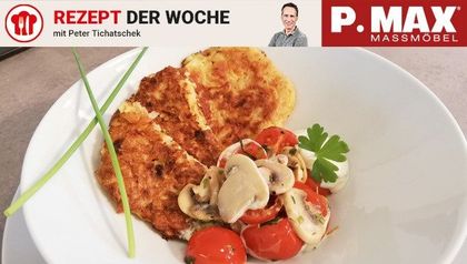 Kürbis-Erdäpfel-Puffer