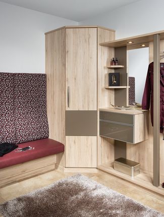 Ecklösung für Vorzimmer