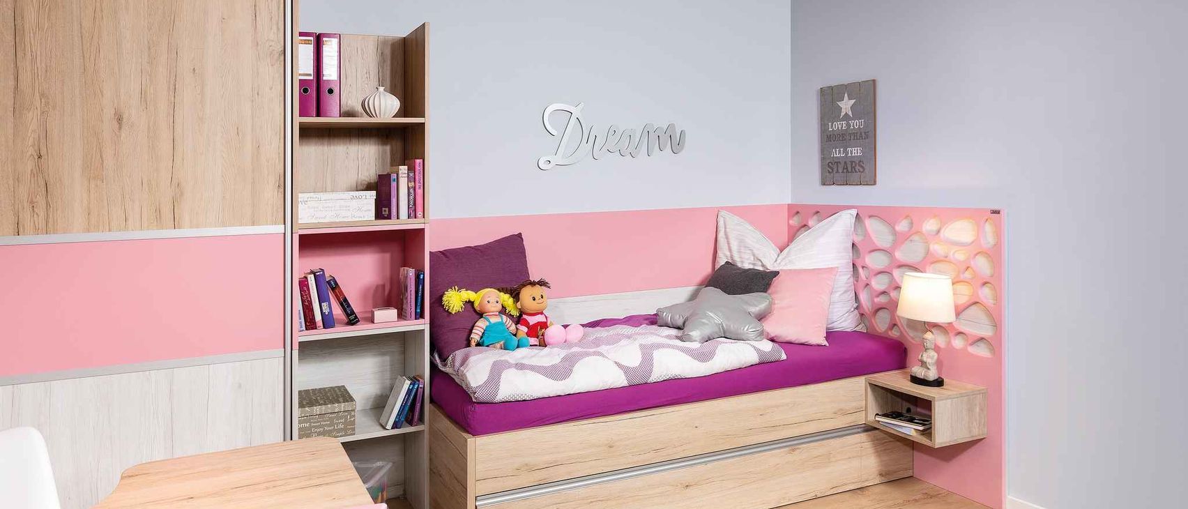 P.MAX Kinderzimmer Einzelbett.