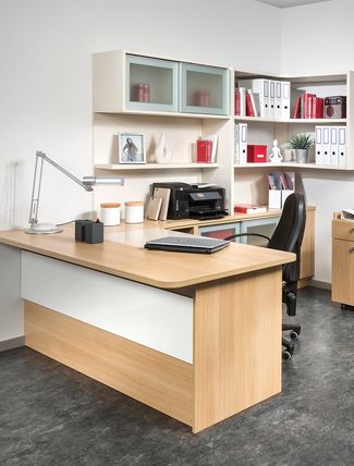 Büro mit Rollcontainer