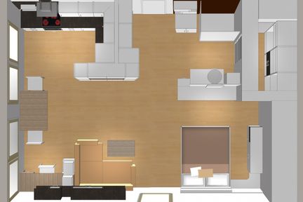 Grundriss 50m2
