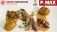 Zopfschnitzel mit Fächererdäpfel