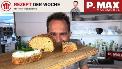 Süßes Haferflocken-Topfenbrot