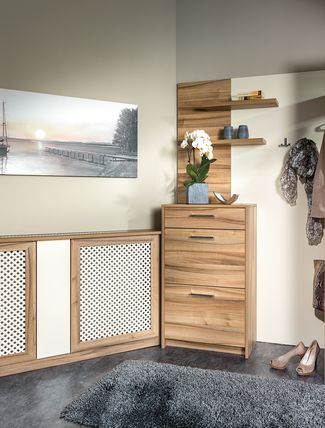 Vorzimmer mit Heizkörperverbau
