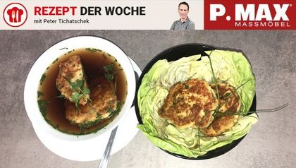 Kaspressknödel auf zwei Arten