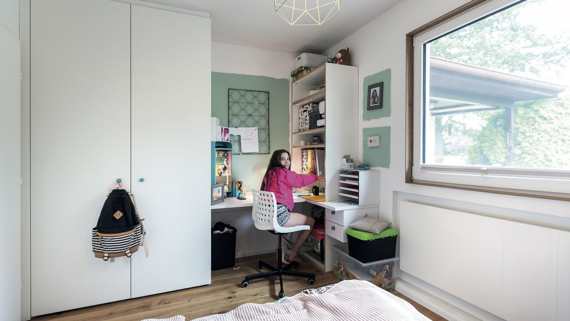 Entspannt lernen im P.MAX Jugendzimmer.