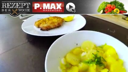 Rezept der Woche: Krenschnitzel mit Erdäpfelsalat