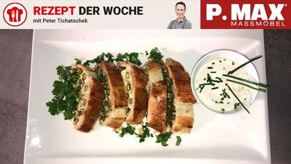Spargel-Topfen-Strudel