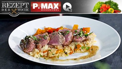 Rezept der Woche: Couscous-Salat mit Entenbrust