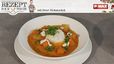 Kürbis mit Kichererbsen