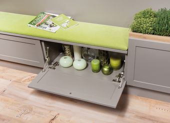 Sitzbank mit Stauraum