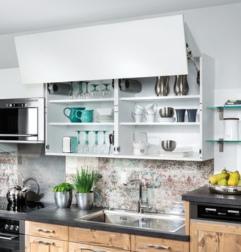 Oberschrank mit Hochfaltklappe