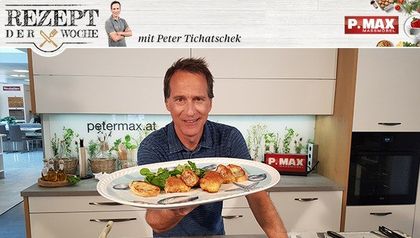 Welsstücke auf Blattsalat