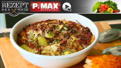 Rezept der Woche: Herzhafte Gemüse-Speck-Quiche