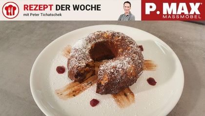 Saftiger Schoko-Marzipan-Hupf