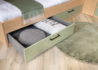 Schubladen im Bettkasten