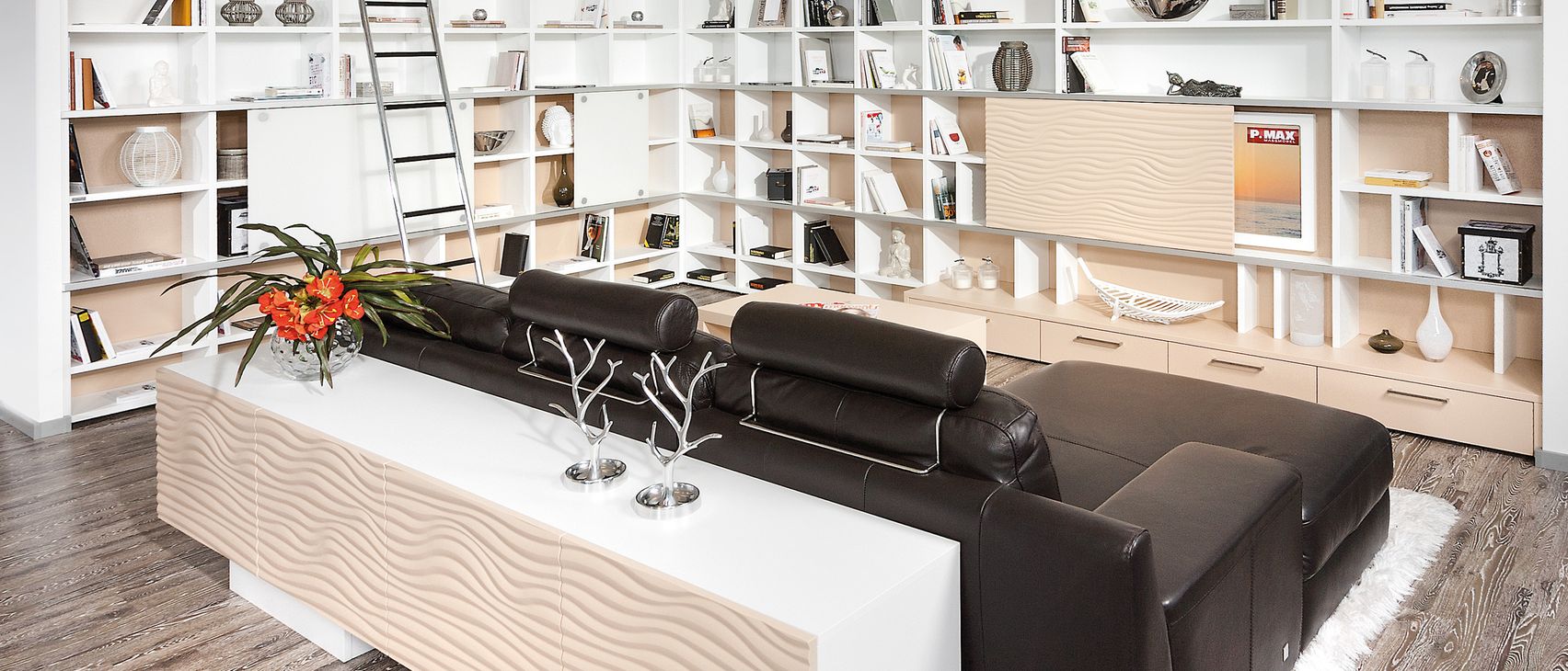 P.MAX Wohnzimmer Dachschräge.