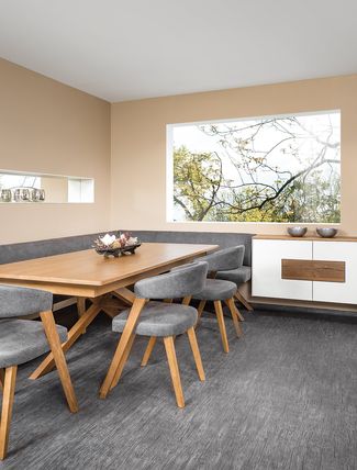 Wohnzimmer mit Sitzgruppe